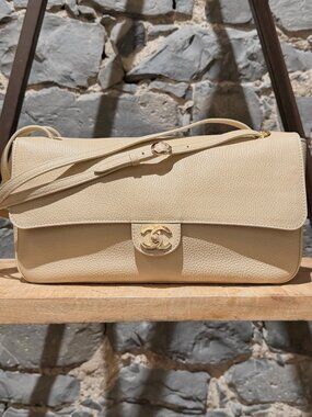Chanel 2026 Beige Cream Bag 33cm Souplissimo Maxi Flap Bag